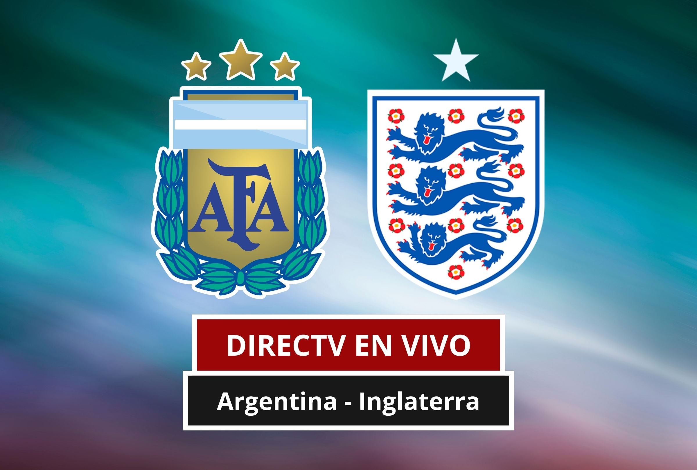 Revisa esta nota para que sepas cómo ver EN VIVO y EN DIRECTO el partido Argentina - Inglaterra por la segunda semifinal de la Copa Mundial 2026 vía DIRECTV y DGO Online. (Foto: Composición Canva - Gestión Mix)