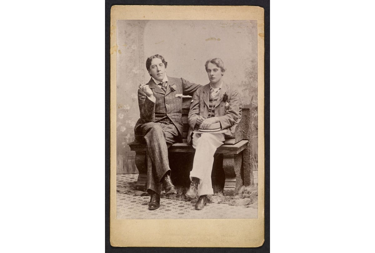 Oscar Wilde y lord Alfred Douglas. | Crédito: British Library