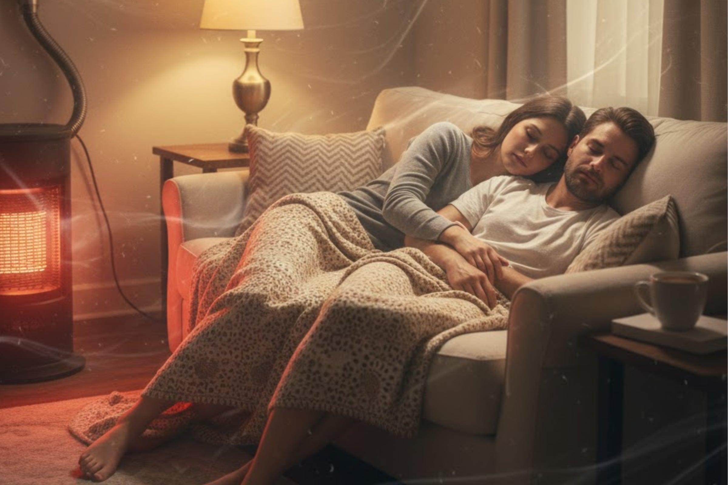 El monóxido de carbono suele ser un enemigo invisible. Por eso es importante el uso de detectores de este gas tóxico. (Crédito: Imagen referencial creada por El Comercio MAG usando la IA de Gemini)