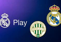 Real Madrid TV (RM Play) EN VIVO por Internet — dónde ver partido Real Madrid vs. Ferencváros GRATIS en Fútbol TV y Online