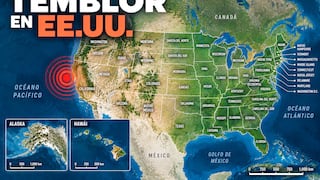 Temblor en EE.UU. EN VIVO hoy, jueves 22 de octubre 2026: magnitud, hora exacta y dónde fue el epicentro del último sismo vía el USGS
