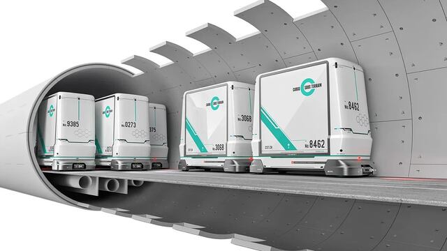 Suiza planea una red subterránea de transporte de carga para reducir tráfico y emisiones