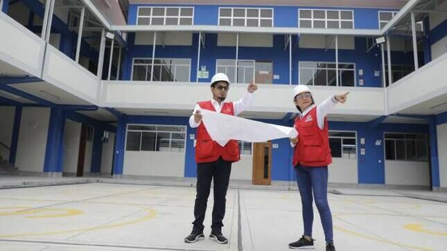La ejecución de la Etapa Uno de los proyecto de Escuela Bicentenario, se invertirán S/ 5916 millones, en beneficio de más de 118 mil estudiantes a nivel nacional. (Foto: Contraloría)