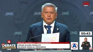 César Acuña plantea duplicar vacantes universitarias y 1% del PBI para ciencia e innovación