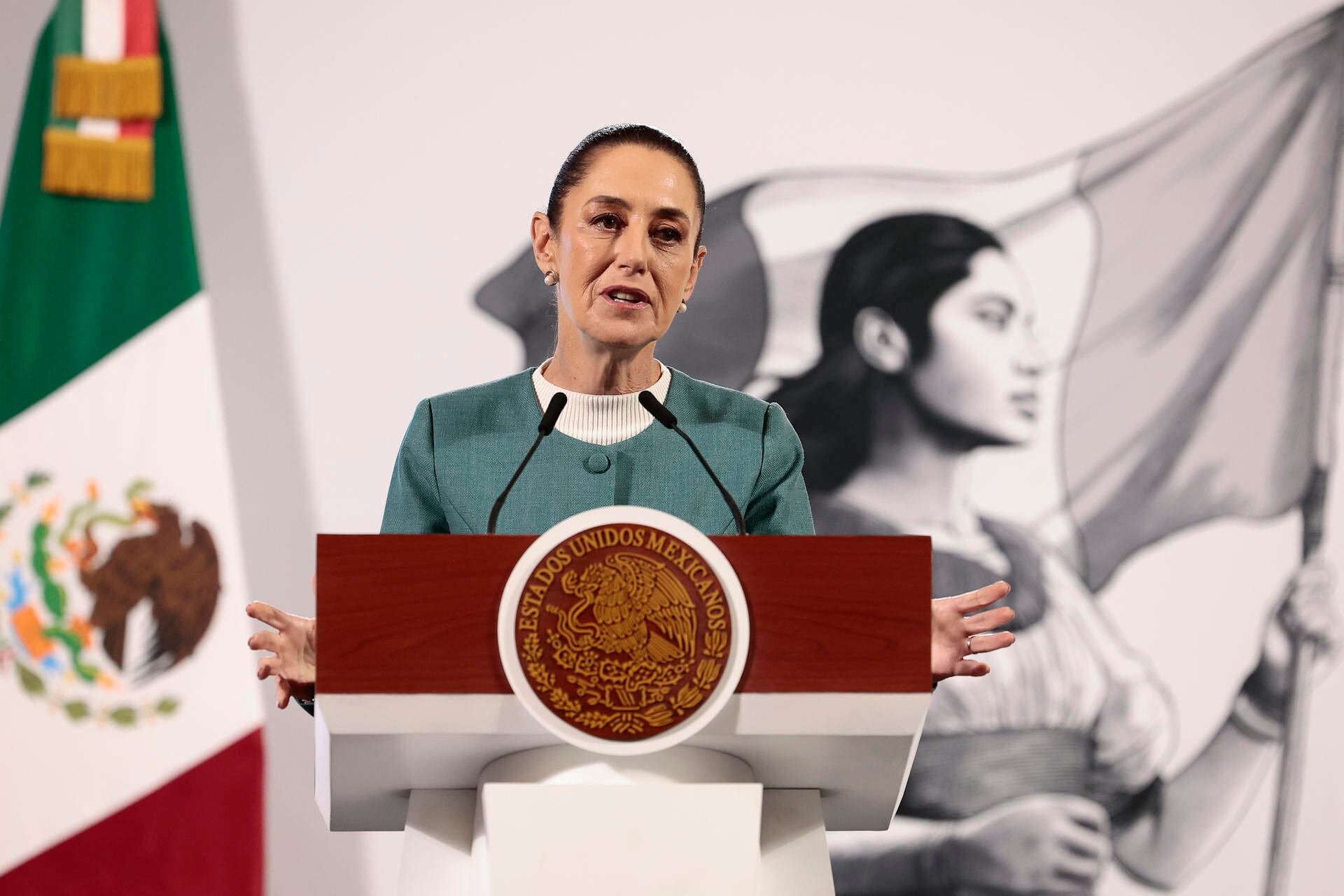 Sheinbaum says that Mexico and the US are “forced” to have a good relationship Sheinbaum says that Mexico and the US are “forced” to have a good relationship