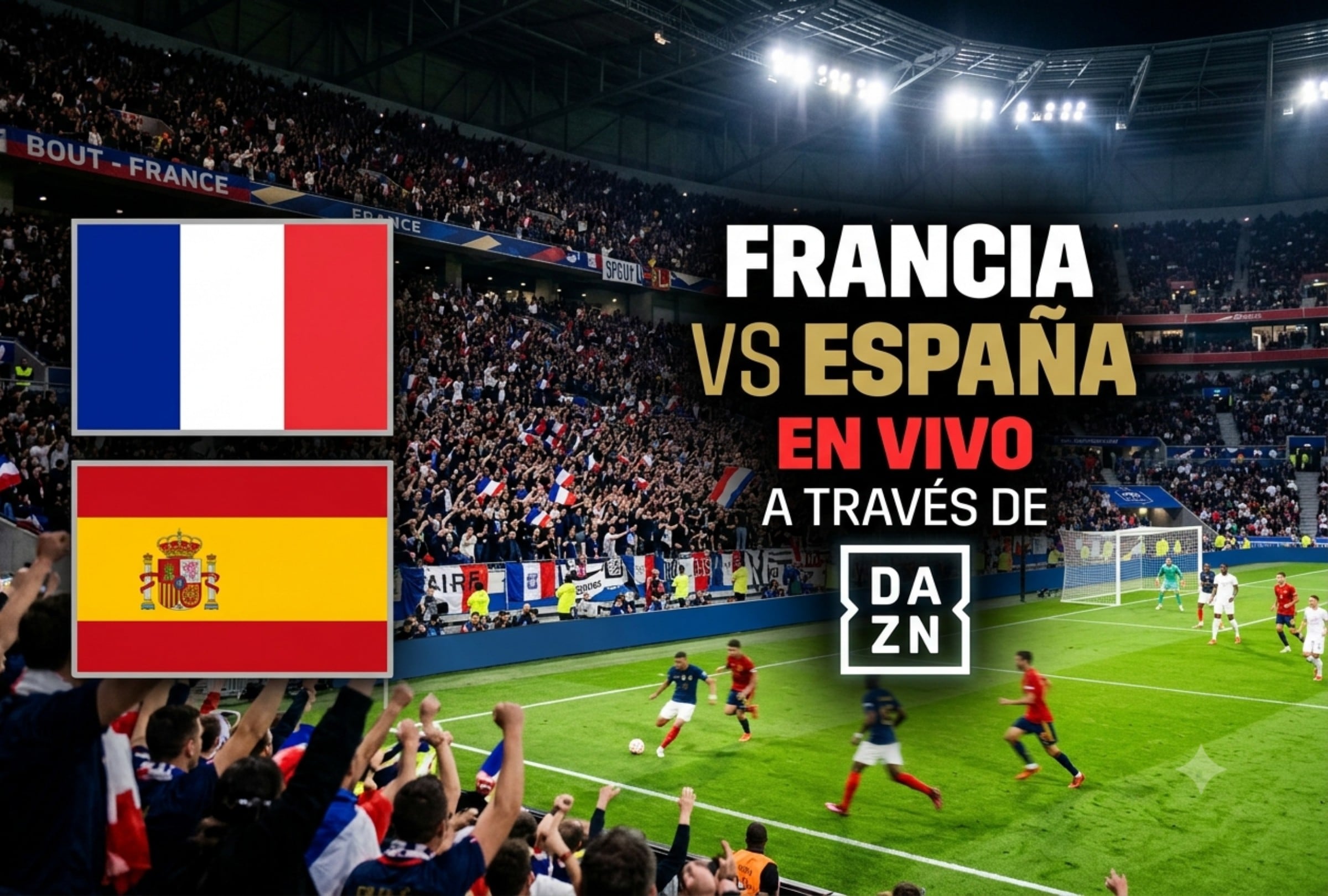 El partido entre Francia y España, correspondiente a las semifinales del Mundial 2026, se disputará el martes 14 de julio en el AT&T Stadium de Dallas. (Foto: Imagen creada por Depor usando Gemini)