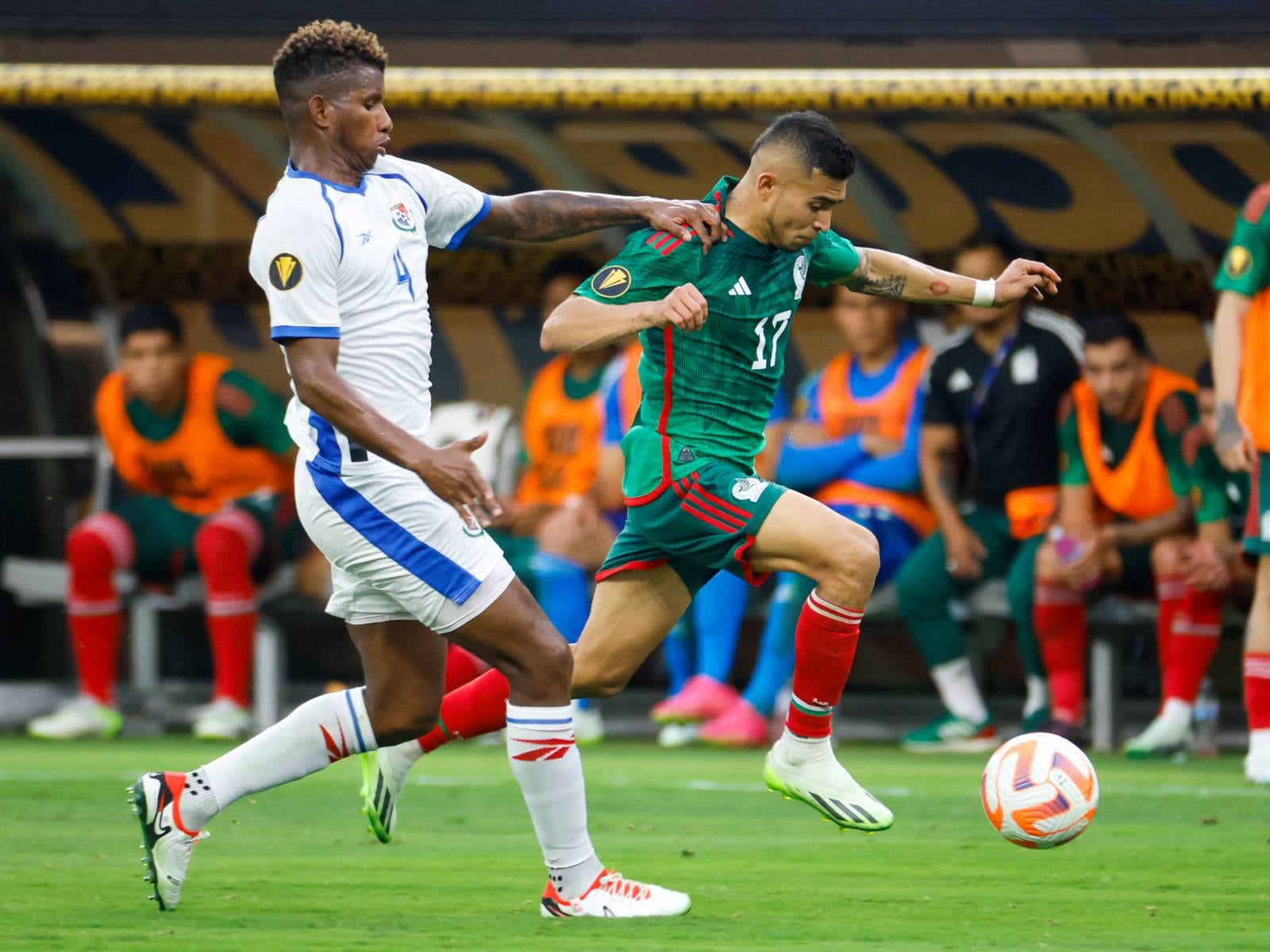 Ver partido Panamá vs. México en vivo y en directo vía TV Azteca, Canal 5, TUDN y RPC por la semifinal de la Liga de Naciones Concacaf 2024. Texas, Estados Unidos. (Foto: AFP)