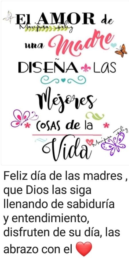 Elige una de estas 30 imágenes gratis por el Día de las Madres 2026 y dedícale la de tu preferencia, con mensajes y frases bonitas en este día especial. (Foto: Pinterest)