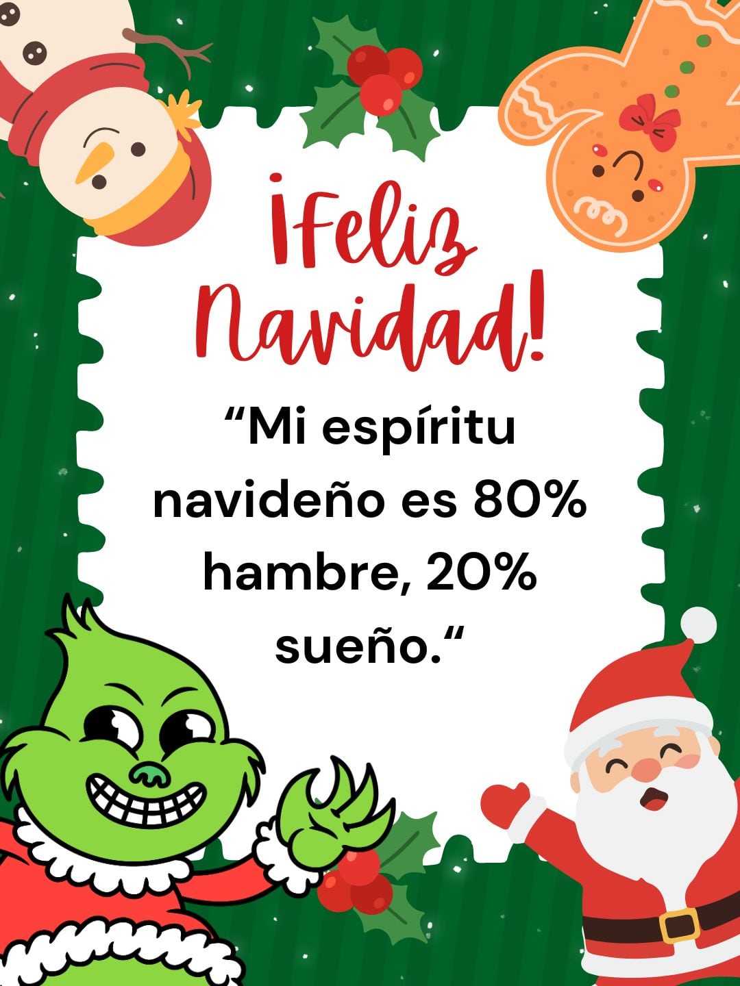 ESTADOS UNIDOS, 25/12/2025.- Si ves que no te respondo mensajes, no es que no te quiera, es que estoy comiendo. FOTO DE CANVA.COM