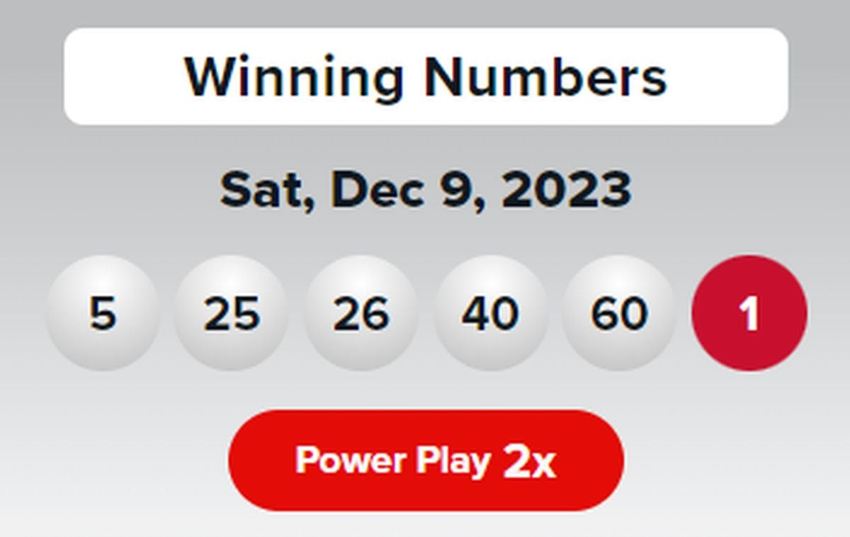 Números ganadores del 9 de diciembre (Foto:Powerball)