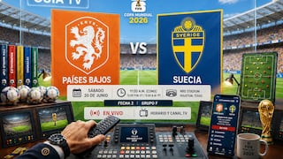 ¿A qué hora juega y en qué canal transmiten Países Bajos vs. Suecia por el Mundial 2026 en México, EE.UU. y España?
