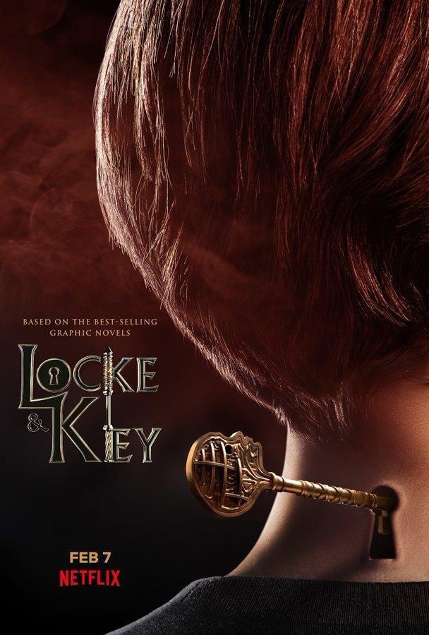 El póster de "Locke & Key", producción basada en la serie de cómics del mismo nombre de Joe Hill y Gabriel Rodríguez (Foto: Netflix)
