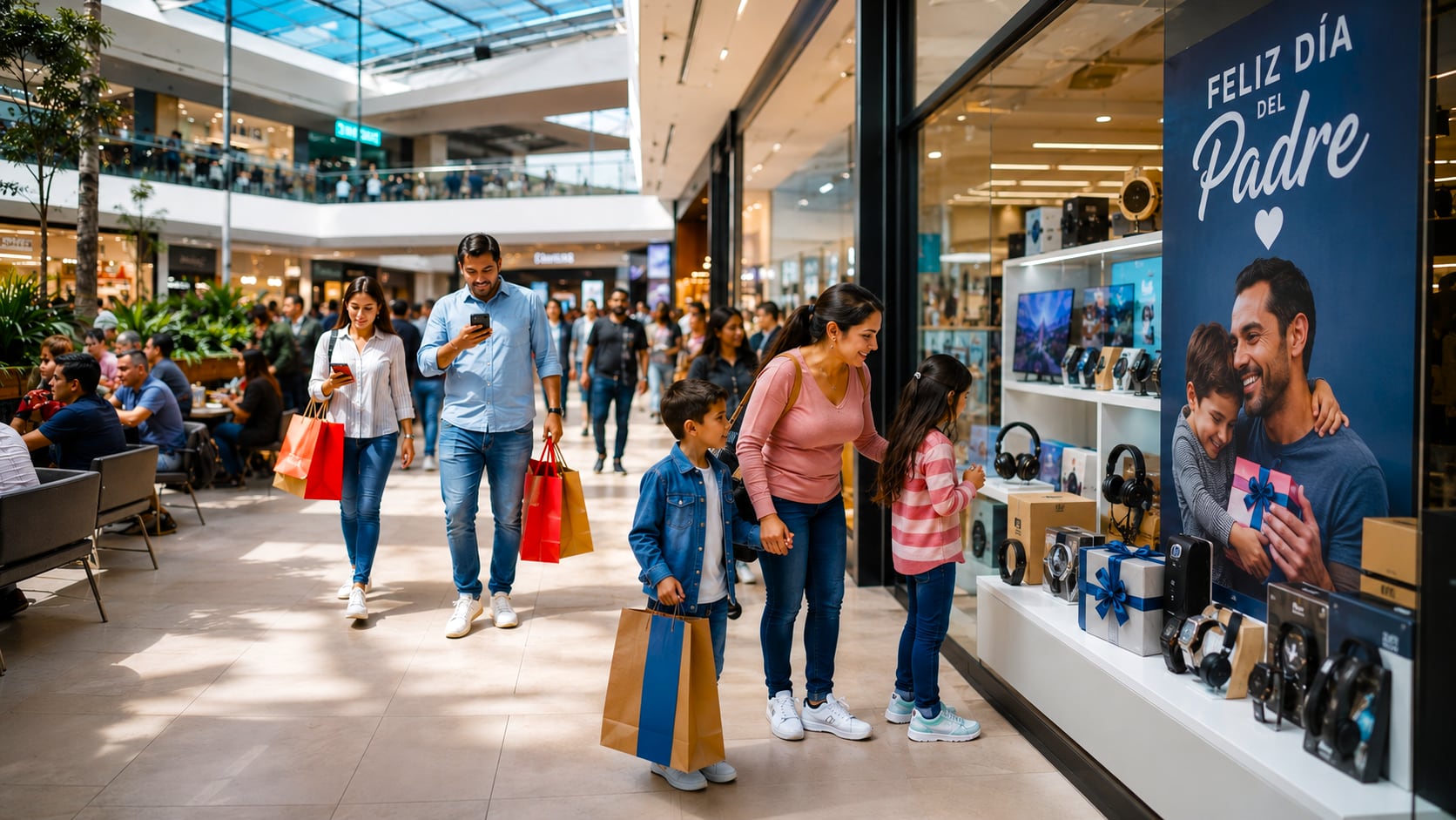 Según un estudio del Grupo de Investigación de Mercados (GRIM) de la USIL, el 88% de los encuestados tiene previsto comprar un regalo para esta fecha.