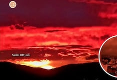 Efecto óptico tiñe de rojo el cielo de Caracas tras sismos