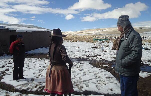 Frío en la Sierra. (Foto: Difusión)