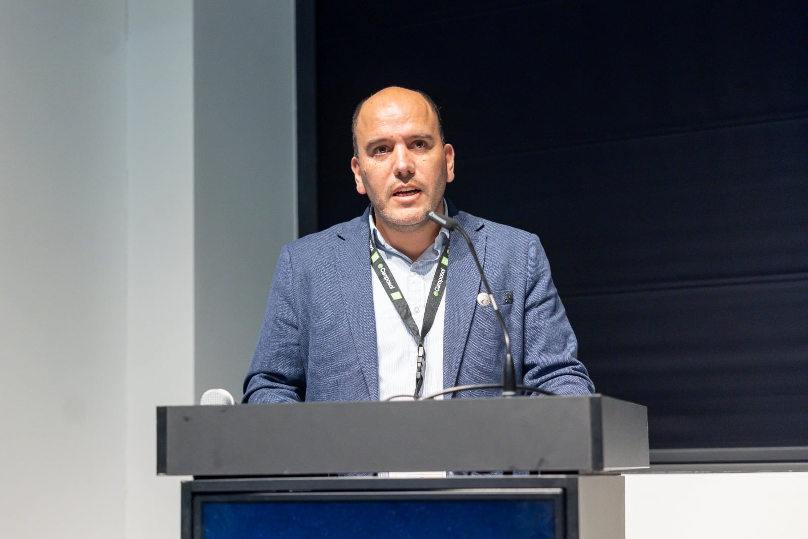 Ricardo Naranjo, CEO de Camposol, durante su presentación en Fruit Logistica 2026, en Berlín. (Foto: Camposol).