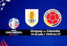 ¿Dónde ver Uruguay vs. Colombia EN VIVO por Copa América 2024? Guía de la semifinal