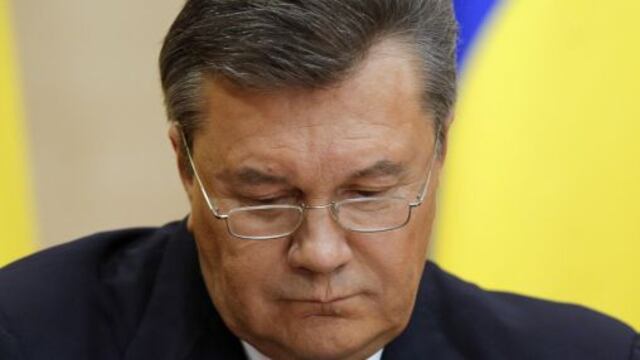 Presidente prófugo de Ucrania reaparece en Rusia