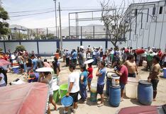 Defensoría pide a Sedapal precisar puntos de abastecimiento durante corte de agua