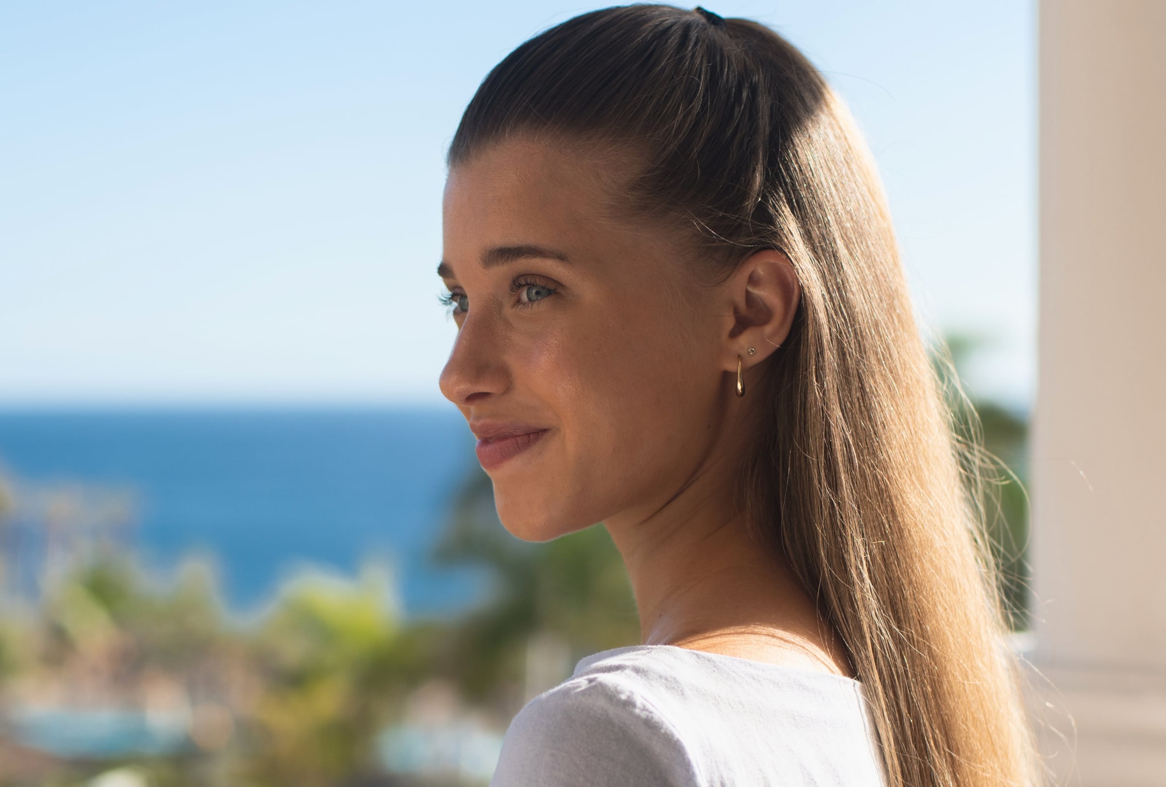 Victoria Kantch como Celia en una escena de la serie española “Oasis” (Foto: Netflix)