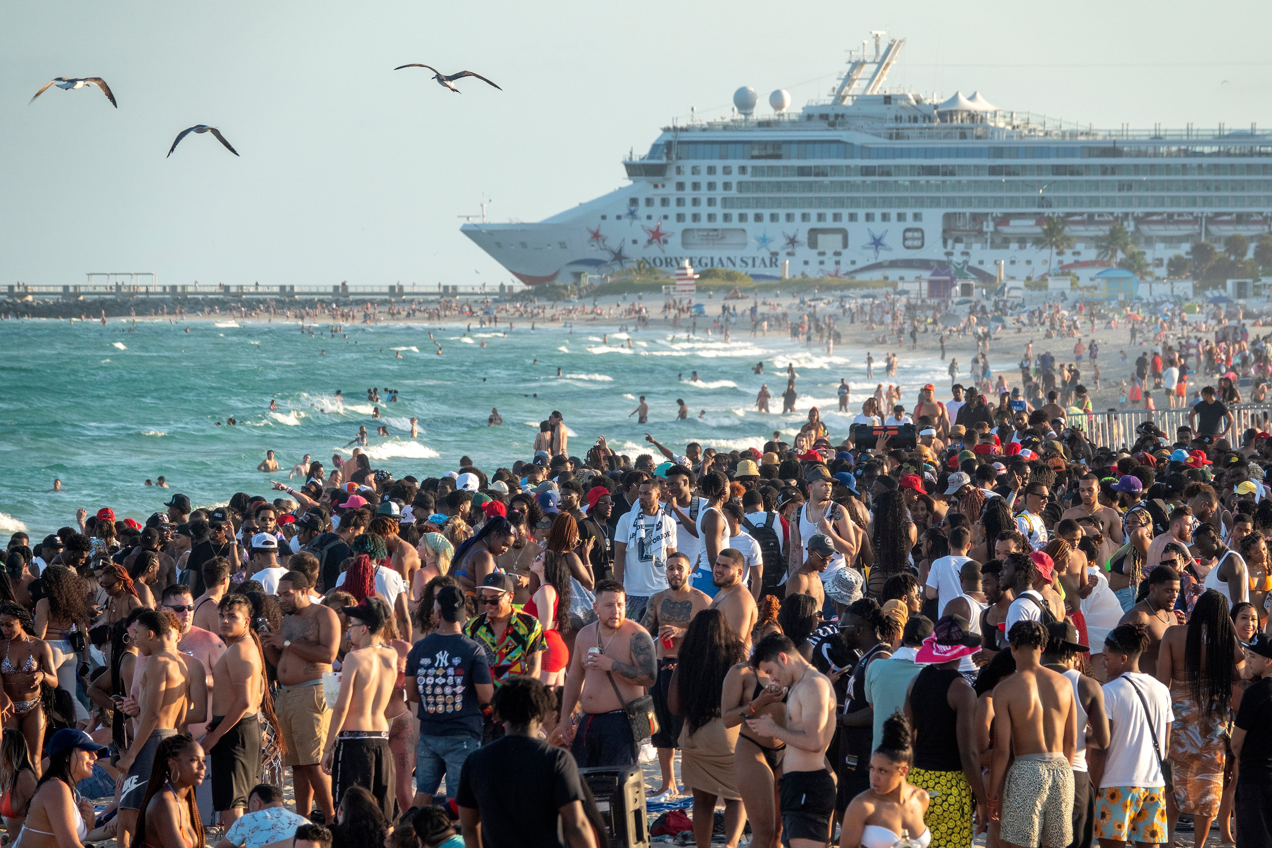 Muchos jóvenes en Estados Unidos aprovechan el spring break para tomar unas pequeñas vacaciones a sus clases (Foto: EFE)