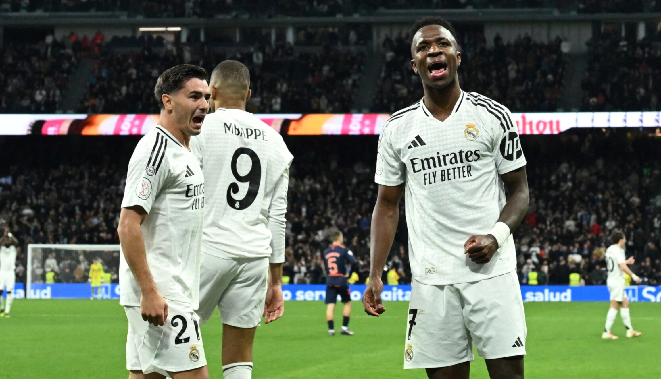 Real Madrid venció al Celta de Vigo por la Copa del Rey. (Foto: AFP)