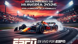 ESPN transmitió la carrera del Gran Premio de Hungría 2026