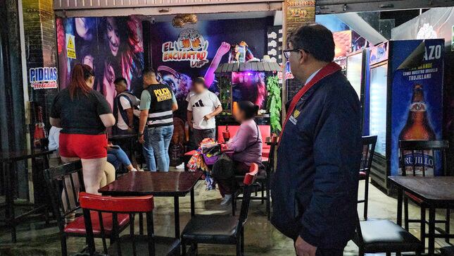 Bares, discotecas y hoteles fueron intervenidas en La Libertad y El Santa. Foto: gob.pe