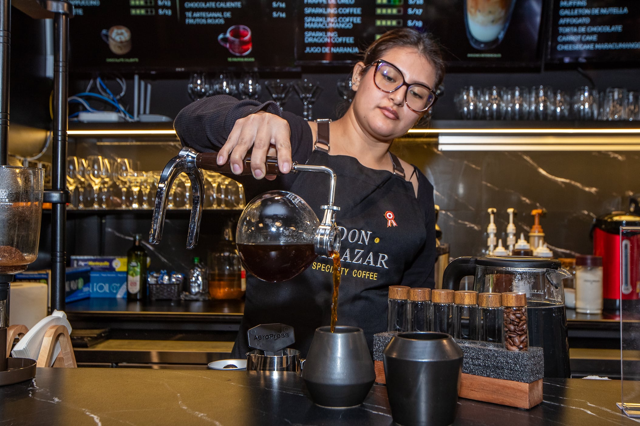 Una de las Cafetería Don Salazar se ubica en el distrito de Miraflores.
Fotos: Fernando Sangama / @photo.gec