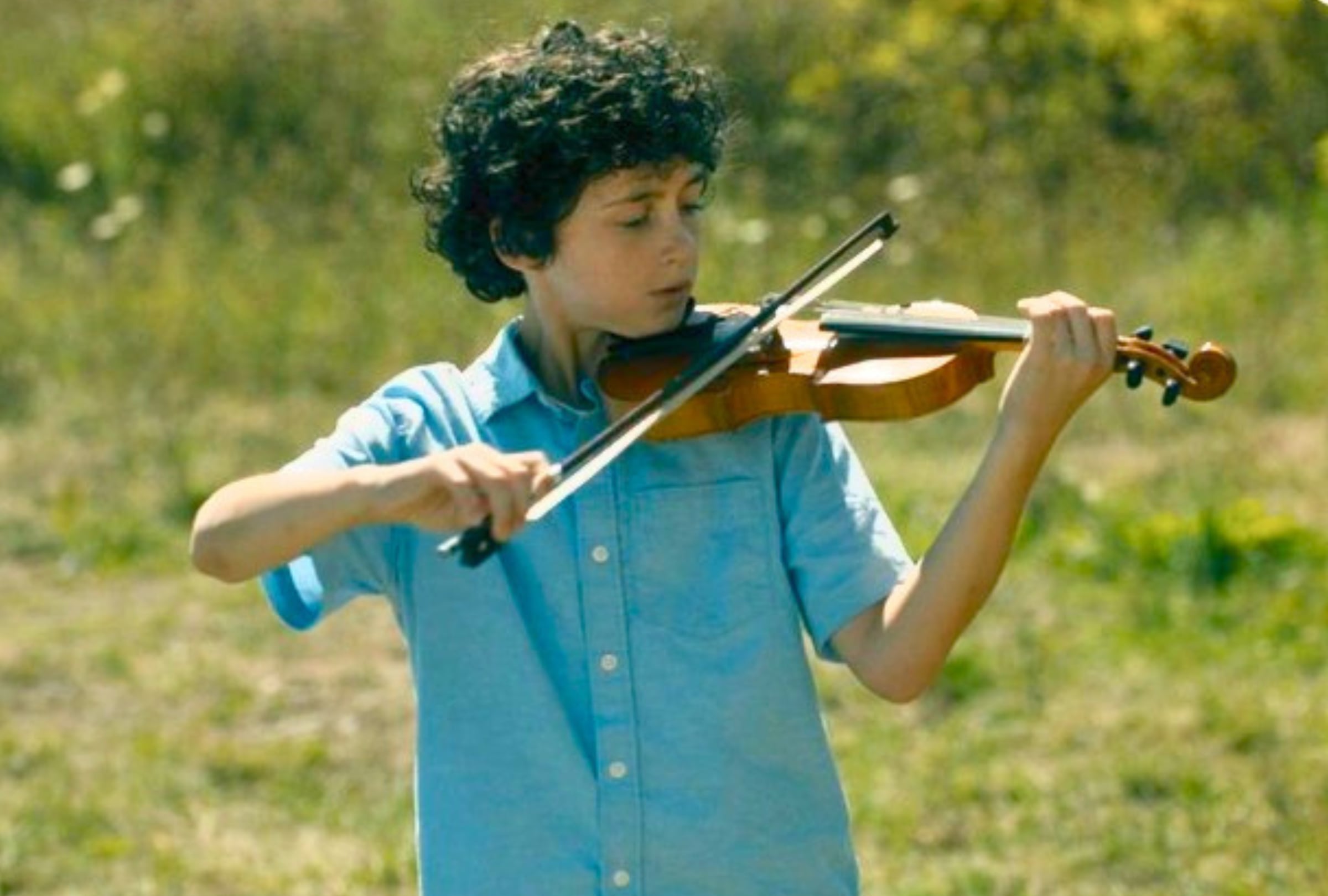 Ethan Matthews, el miembro más joven de la familia Matthews en la serie "From", está interpretado por el joven actor canadiense Simon Webster (Foto: MGM International TV Productions)