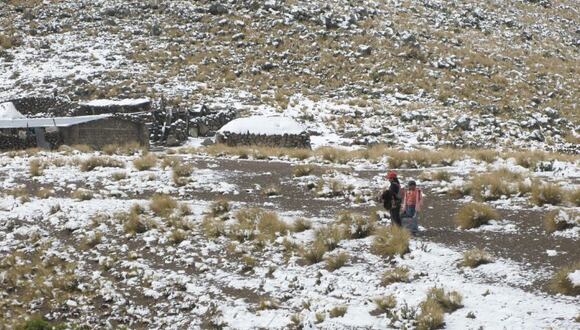 Senamhi advierte de un descenso de temperatura nocturna en más de 100 distritos de seis regiones del Perú. (Foto: USI)