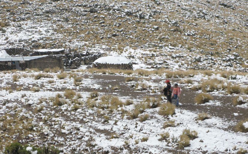Senamhi advierte de un descenso de temperatura nocturna en más de 100 distritos de seis regiones del Perú. (Foto: USI)