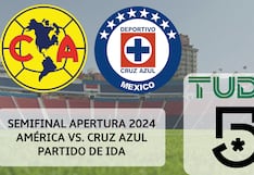 Canal 5 y TUDN transmitieron el partido América 0-0 Cruz Azul por la Liguilla MX (05/12/2024)