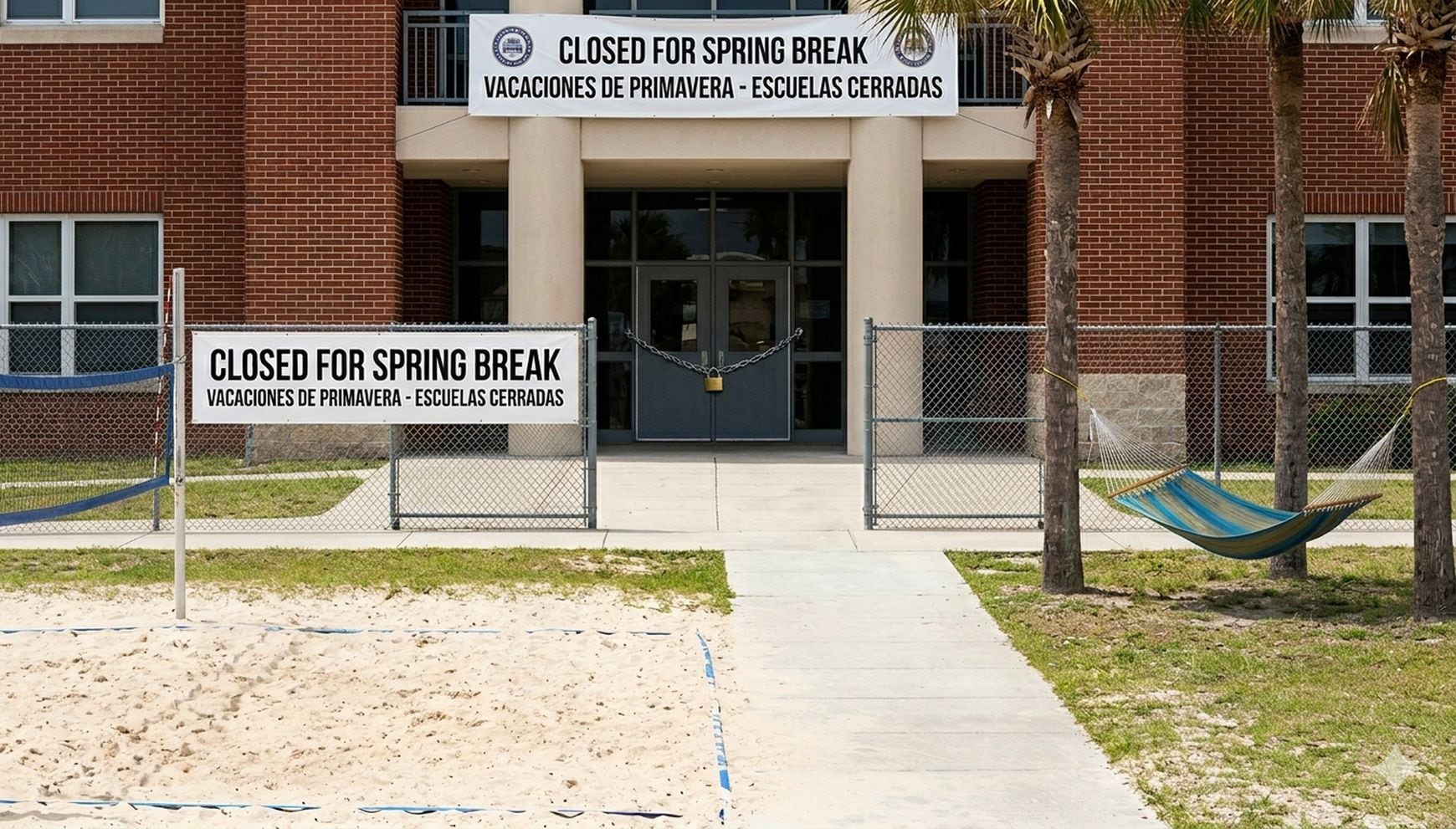 A diferencia de los recesos más habituales de marzo, este grupo de escuelas concentra sus vacaciones en la semana del 13 al 17 de abril, una elección que responde a la autonomía de cada distrito para ajustar el calendario según su clima, logística interna y fechas de evaluación (Crédito: Imagen creada por Gestión Mix usando la IA de Gemini)