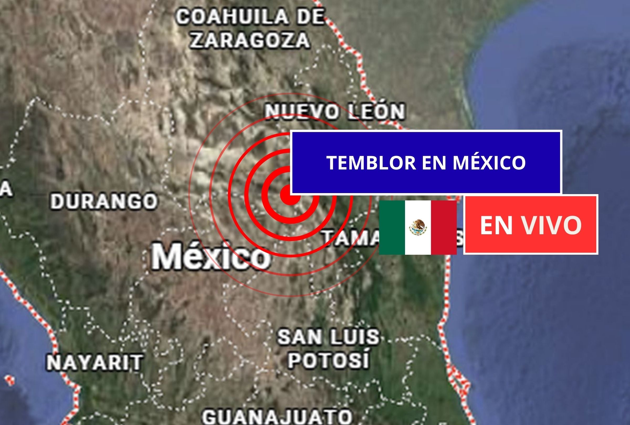 Sigue el reporte oficial del Servicio Sismológico Nacional (SSN) sobre los últimos temblores registrados en México hoy, martes 29 de septiembre de 2026. (Imagen creada con foto de Google Maps para Gestión Mix)