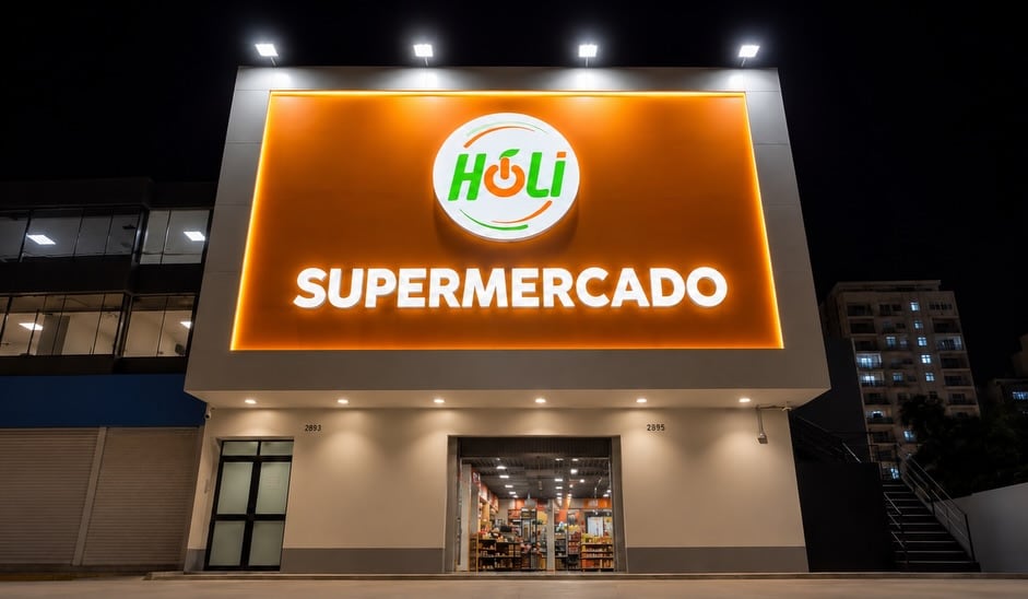 La cadena alcanzó las 12 tiendas operativas con una nueva apertura. (Foto: Supermercados Holi)