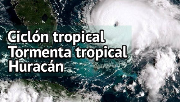Descubre en esta nota cuáles son las diferencias entre ciclón, tormenta y huracán ante la llegada de 'Alberto' en Estados Unidos y México. (Foto: Composición Mix)