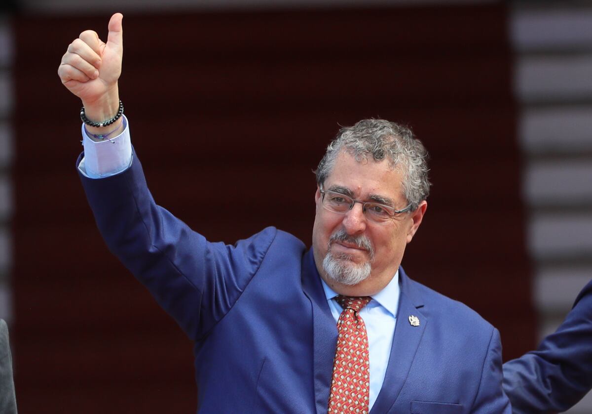 El presidente electo de Guatemala, Bernardo Arévalo de León. (Foto de Gustavo Amador / EFE)