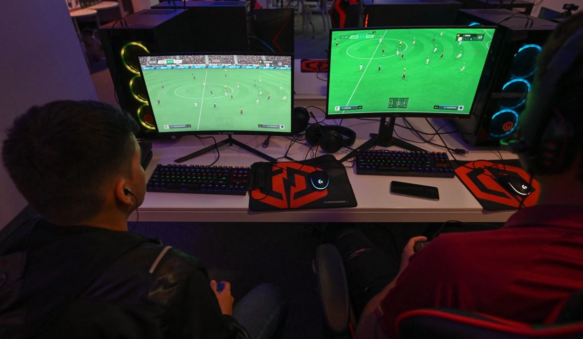 Los videojuegos y el impacto en el sobrepeso. (Foto: Federico PARRA / AFP)