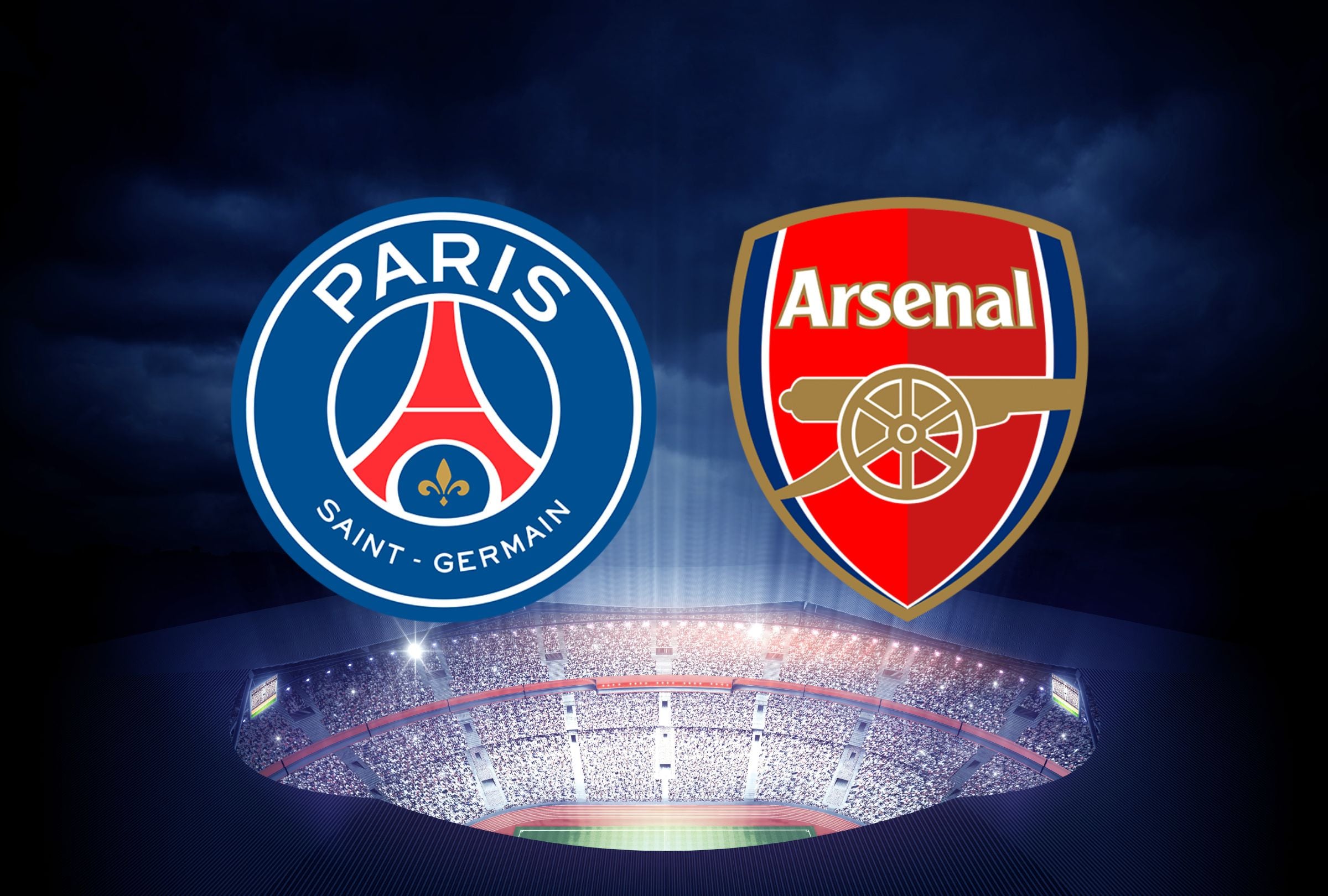 El partido PSG vs. Arsenal por la Champions League ha generado mucha expectativa entre los amantes del fútbol. (Foto: Composición Canva - Gestión Mix)