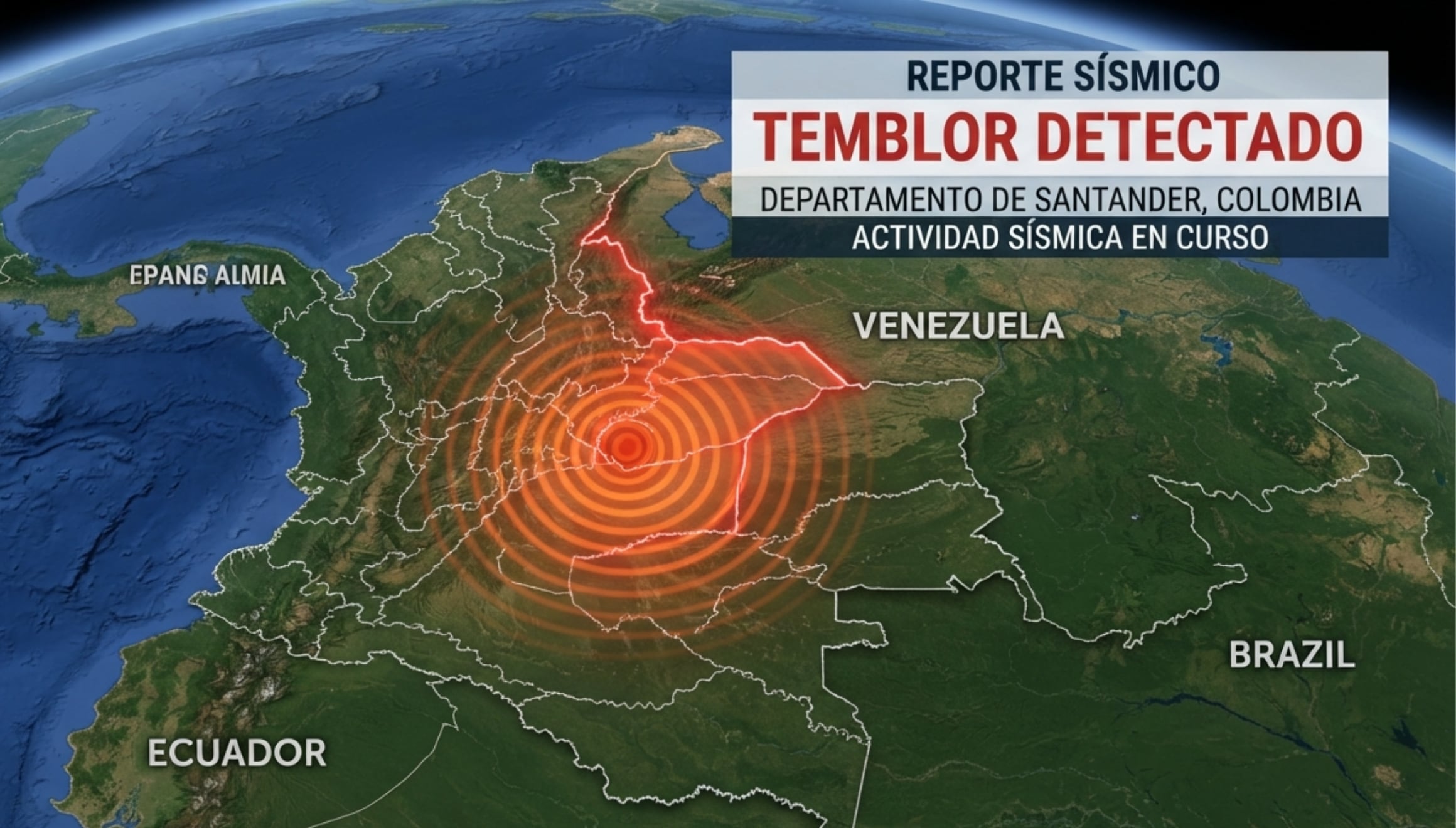 BOGOTÁ (COLOMBIA), 13/09/2026.- Te compartimos los datos sobre dónde y a qué hora fueron registrados los últimos temblores en Colombia este domingo 13 de septiembre, así como su magnitud, profundidad y epicentro, según el reporte del Servicio Geológico Colombiano (SGC). | Imagen referencial creada por Gestión Mix utilizando la IA de Gemini / Composición GEC
