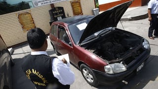 Gobierno plantea cambios legales para frenar el uso delictivo de vehículos siniestrados