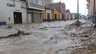 Unos 284 distritos en riesgo por huaicos ante fuertes lluvias: ¿de qué regiones?