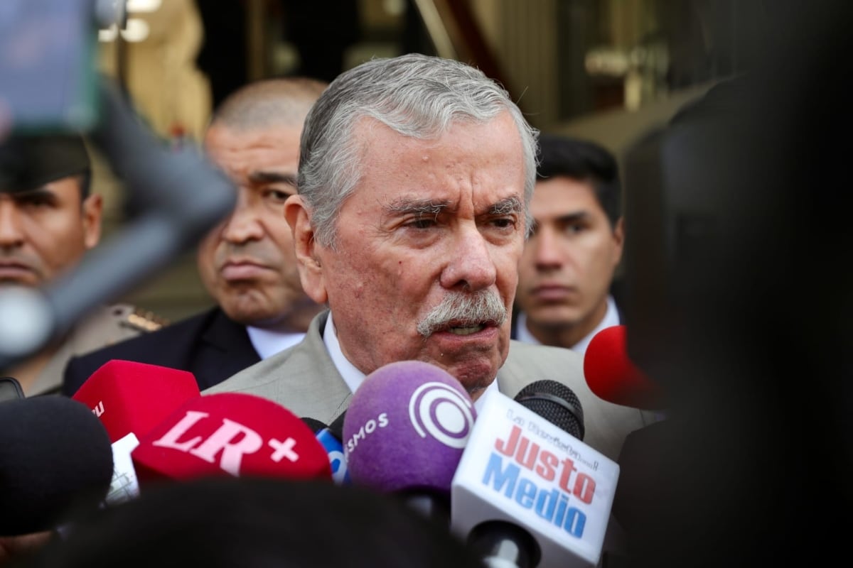 El titular del Congreso también señaló que en el debate entre los equipos técnicos entre Fuerza Popular y Juntos por el Perú se difundieron “mentiras groseras” sobre él. (Foto: Congreso)