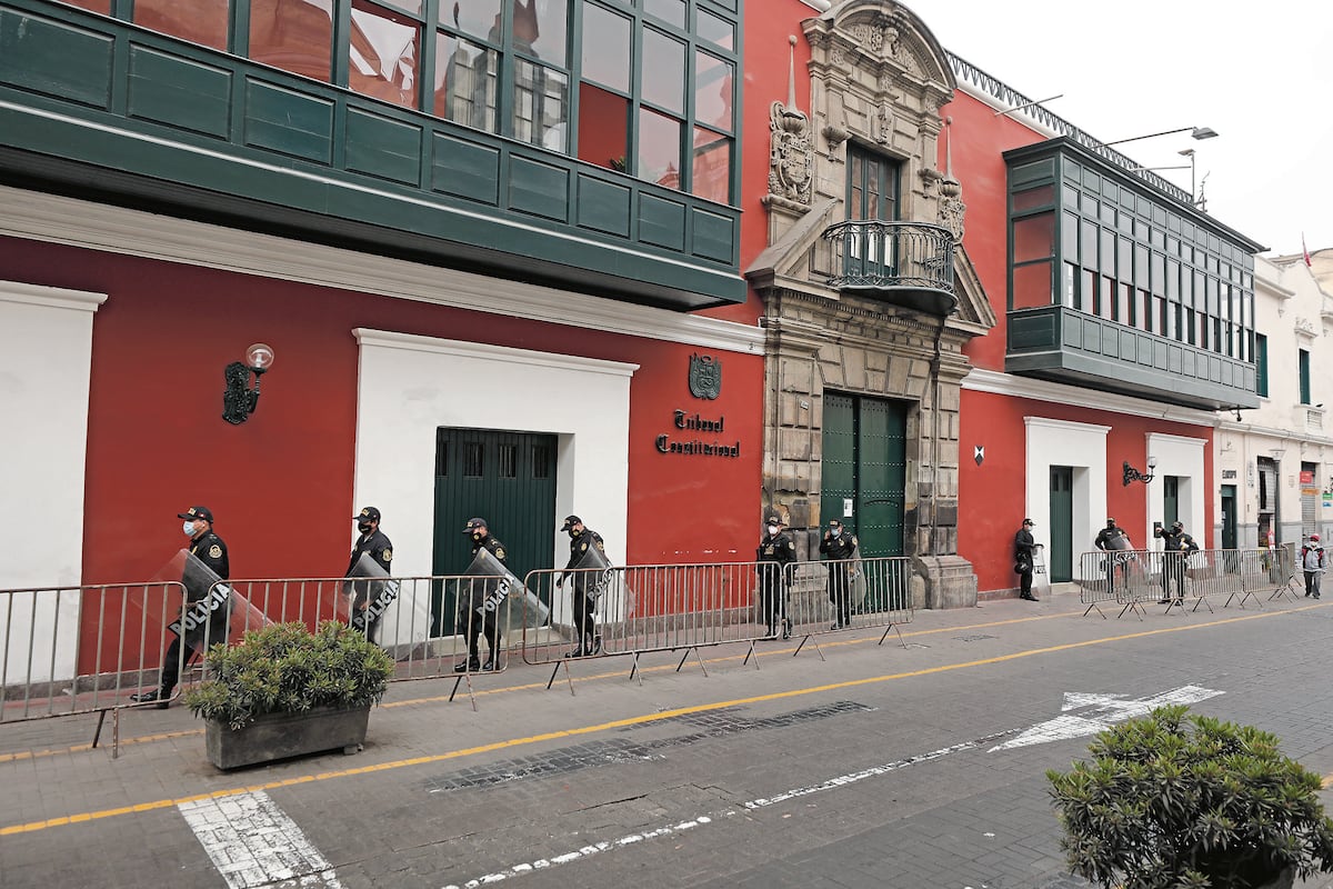 El TC resolvió que los cuestionamientos planteados no pueden ser revisados en la vía constitucional, porque implicarían evaluar culpabilidad de la conducta al tipo penal. Foto: GEC