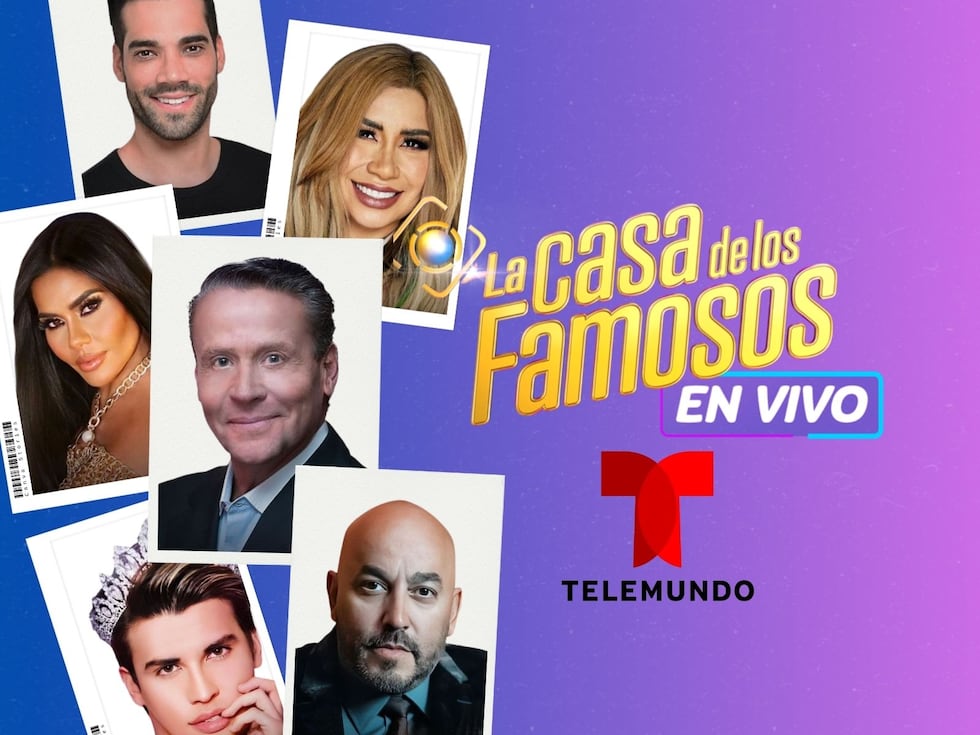 Estos son los participantes confirmados para la cuarta temporada de La Casa de los Famosos en Telemundo. | Crédito: Telemundo / Composición