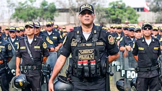 Más 20,000 policías resguardarán las calles de Lima por Semana Santa