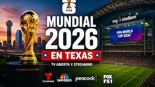 ¿Dónde ver todos los partidos del Mundial de Fútbol FIFA 2026 EN VIVO GRATIS por TV abierta en Texas?