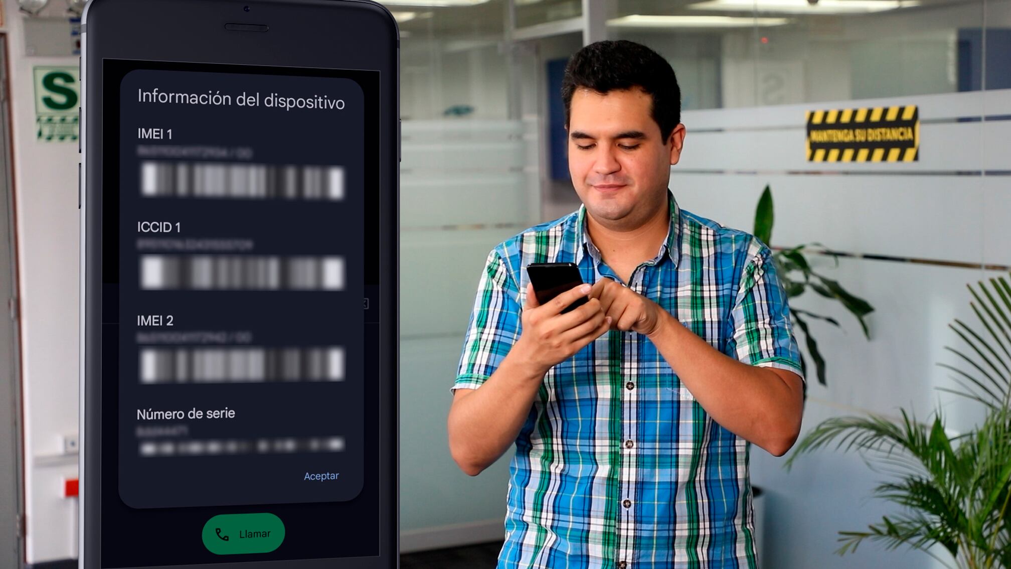 Si el usuario que recibe el SMS considera que adquirió el celular de forma legal, deberá acercarse a su empresa operadora portando el equipo para las validaciones correspondientes. (Foto: Difusión)