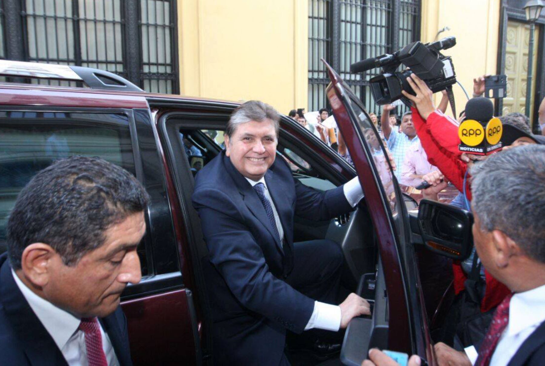 Alan García Pérez, expresidente del Perú en dos ocasiones. Era investigado por presunto lavado de activos y colusión agravada en el marco del caso Odebrecht. Foto: Andina